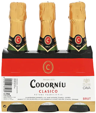 Codorníu Clásico Brut Cava 3-Pack