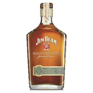 Whisky bourbon puro de Kentucky de 11 años con avena integral artesanal Jim Beam Signature