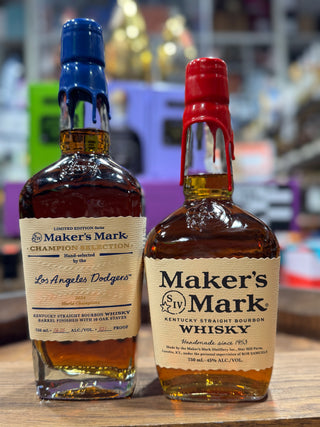 Maker’s Mark Champion Selection Los Angeles Dodgers Limited Edition, and Maker’s Mark Ori. Bundles ( 2Pack X 750ml )