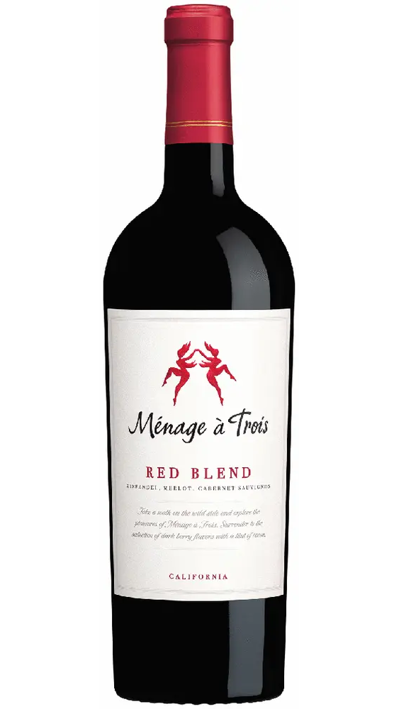 Ménage à Trois Red Blend California Red Wine