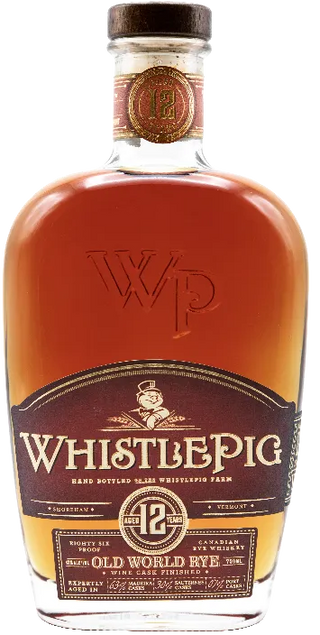 WhistlePig 12 Year Old Old World Rye Whiskey 750ml