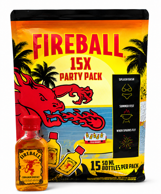 Fireball Heat Wave Party Pack, a beg has 50ml/15p