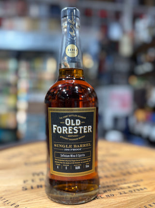 Old Forester Single Barrel Kentucky Straight Bourbon Whiskey. 100Proof. 750ml