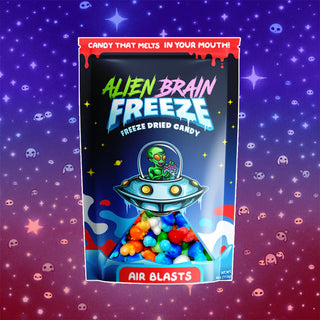 Alien Brain Freeze Freeze Dried Candy Air Blasts