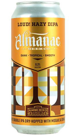 Almanac Beer Co - LOUD! Hazy DIPA