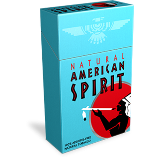 American Spirit Blue Box