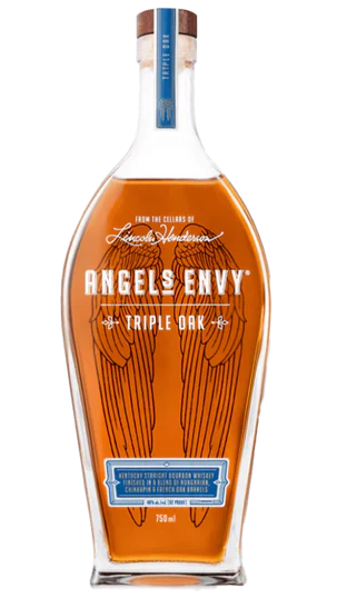 Angel's Envy Triple Oak Finished In Hungarian Chinkapin & French Oak Barrels Kentucky Straight Bourbon Whiskey