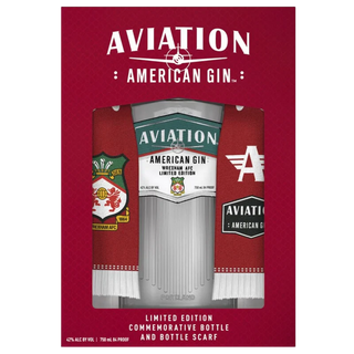 Aviation American Gin Limited Edition Commemorative Bottle & Bottle Scarf Gift Set 750ml
