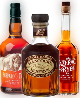 Hancock’s, Buffalo Trace & Sazerac Rye Bourbon & Rye Trio (3 × 750 ml)