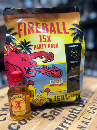 Fireball Heat Wave Party Pack, a beg has 50ml/15p