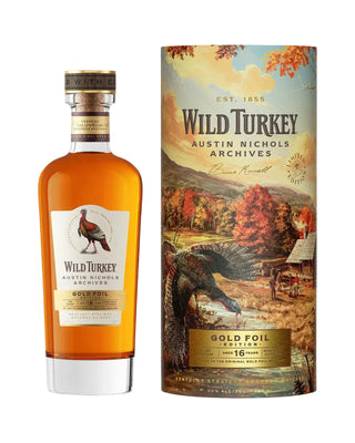 Wild Turkey Austin Nichols Archives - Gold Foil Edition - Aged 16 Years, 750ml. 2026 Released                                    ( Pre Order )will arrived on July 15th