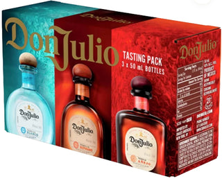 Don Julio Blanco, Reposado &amp; Añejo – Set de Regalo (3 x 50ml)