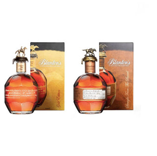 Blanton Gold and Blanton Straight From The Barrel Bourbon Bundle 2 x 750ml