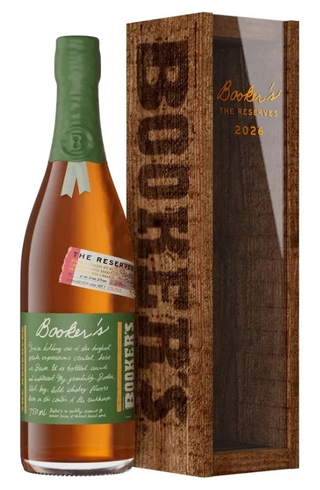 Booker’s "The Reserves" 2026 Straight Rye Whiskey (750 ml)
