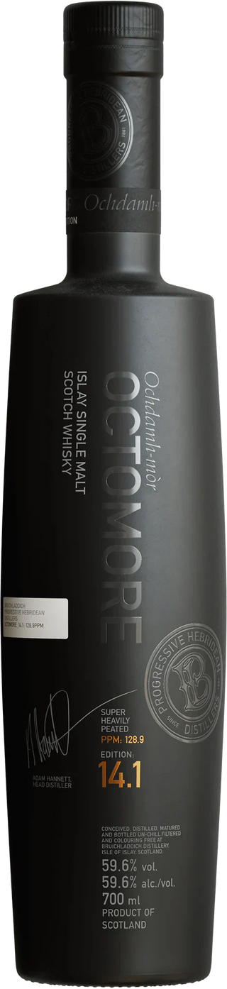 Bruichladdich Octomore Edition 14.1 Super Heavily Peated Single Malt Scotch Whisky
