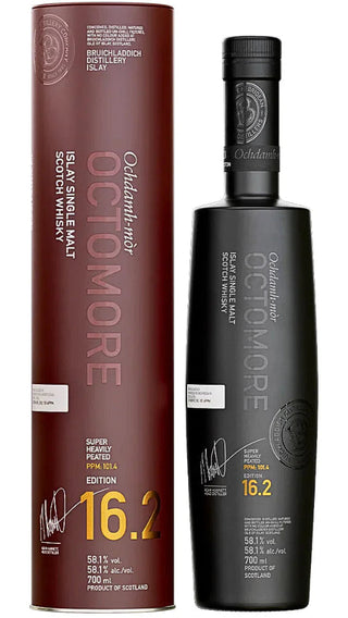 Bruichladdich Octomore 16.2 Super Heavily Peated Islay Single Malt Scotch Whisky – Limited Release