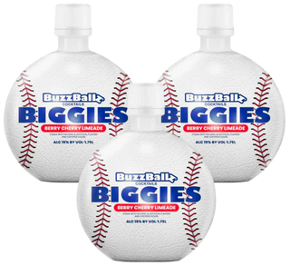BuzzBallz Biggies "Dodgers Edition" Berry Cherry Limeade 3 x 1.75L