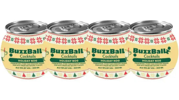Buzzballs Cocktails Holiday Nog