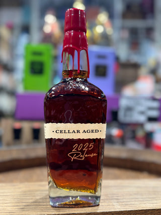 Maker’s Mark Cellar Aged 2025 Release – 56.45% ABV (112.9 Proof), 750 mL