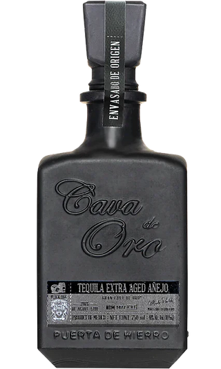 Cava De Oro Extra Anejo Black Limited Edition Tequila