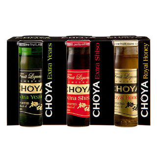The CHOYA Extra Series Miniature Set (3 x 50ml)