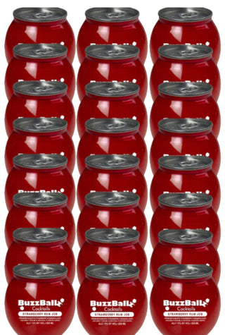 Paquete de fiesta de cócteles de fresa BuzzBalls (24 unidades de 200 ml)