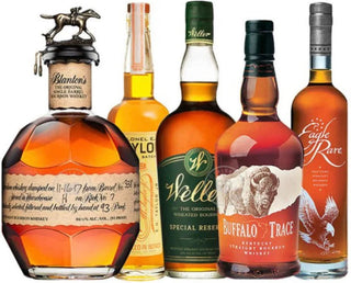 Blanton Original, EH Taylor Small Batch, Weller Special Reserve, Buffalo Trace and Eagle Rare Bundle (5 x 750ml)