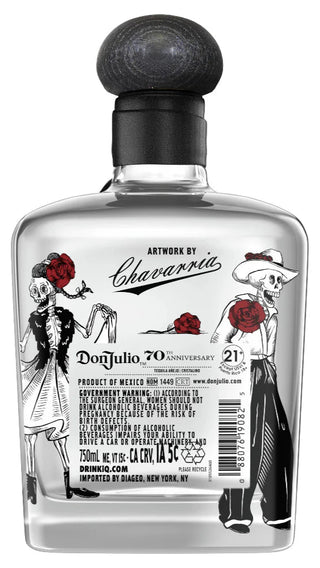 Don Julio 70 Día de los Muertos Willy Chavarria 2025 Añejo Claro Tequila – 750 mL.