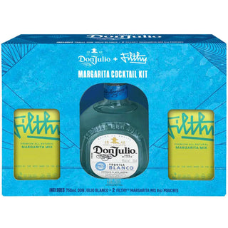Set de regalo Don Julio Blanco con mezcla de margaritas Filthy