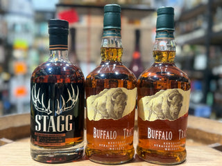 Stagg, and 2 bottles Buffalo Trace. Bundles ( 3Packs x 750ml)