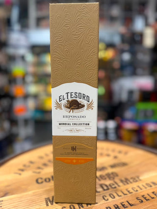 El Tesoro Reposado Mundial Collection Aged in Basil Hayden Toast Barrels 750ml