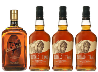 Elmer T. Lee Single Barrel & Buffalo Trace Bourbon Bundle – 4 x 750ml Each