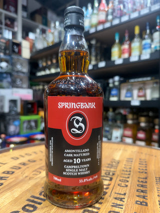 Spring Bank 10y Amontillado Cask Matured. Limited edition 2024. 700ml