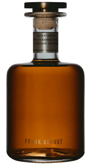 Frank August® Case Study: 06 Legacy Reserve 6-Barrel Batch Bourbon Whiskey