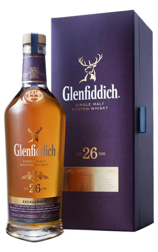 Whisky escocés de pura malta Glenfiddich Excellence de 26 años