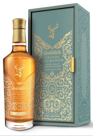 Whisky escocés de pura malta Glenfiddich Grande Couronne de 26 años