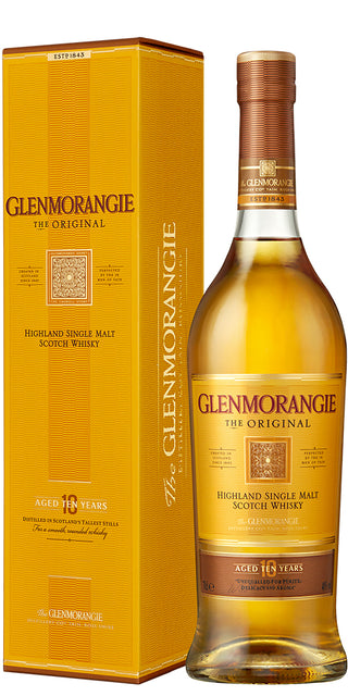 Whisky escocés de pura malta Glenmorangie 'el original' de 10 años