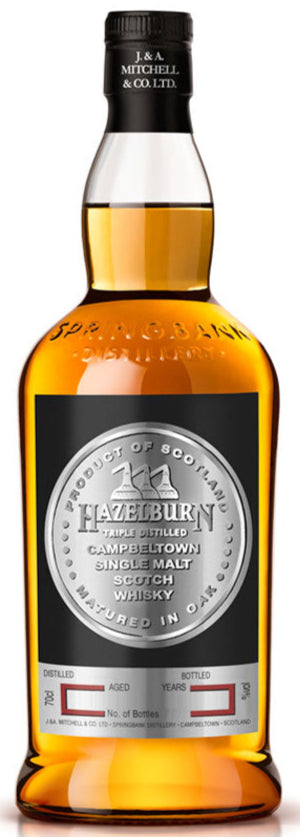 Hazelburn Sherry Wood Year Old Oloroso Cask Matured Scotch Whisky