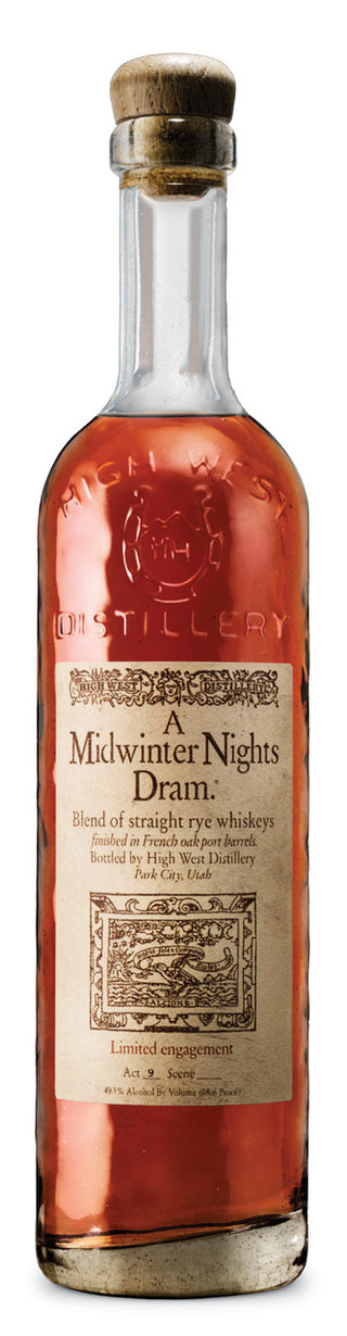 High West A Midwinter Nights Dram Straight Rye Whiskey