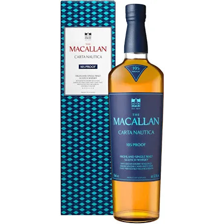The Macallan Carta Nautica 105 Proof Whisky 750 ml
