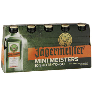 Jägermeister 20ml "Mini-Meister" (10-Pack)