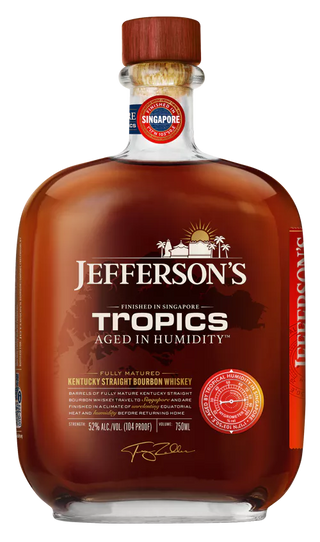 Jefferson's Tropics Aged In Humidity Kentucky Straight Bourbon