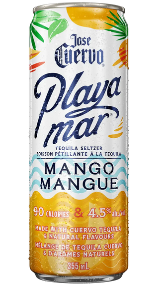 Jose Cuervo Playa Mar Hard Seltzer – Mango (4.5% ABV)
