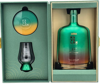 KAVALAN 15TH ANNIVERSARY EX-BOURBON CASK SINGLE MALT WHISKY 750ml