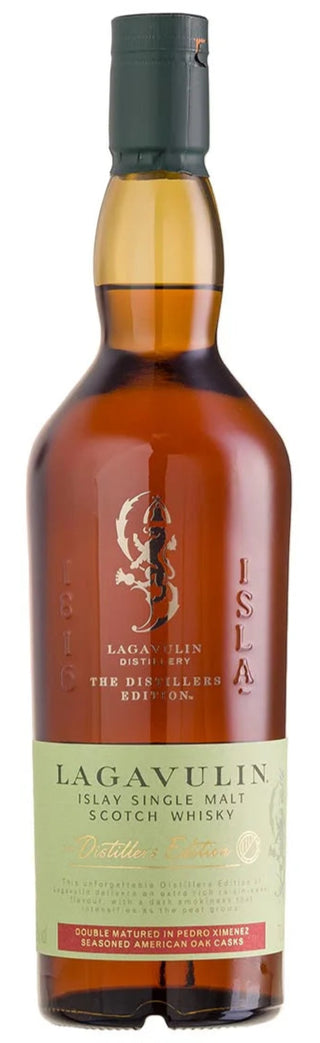 Whisky escocés de pura malta Lagavulin 'The Distillers Edition', doble maduración, 2022