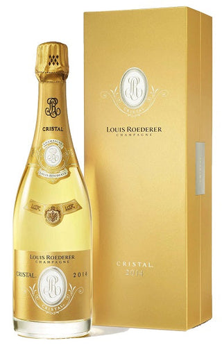 Champán Louis Roederer Cristal 2014 con caja de regalo