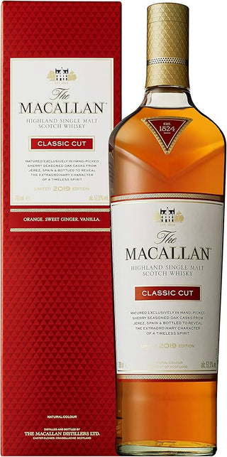 Whisky escocés de pura malta de las Tierras Altas Macallan Classic Cut Edition