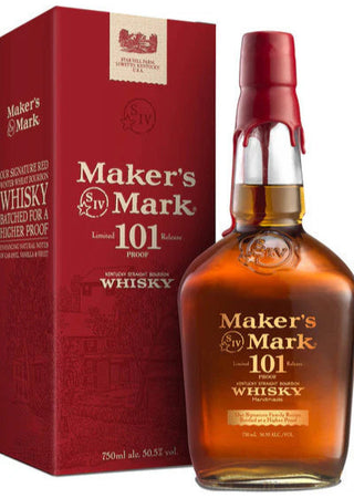 Whisky bourbon puro de Kentucky Maker's Mark 101 Proof