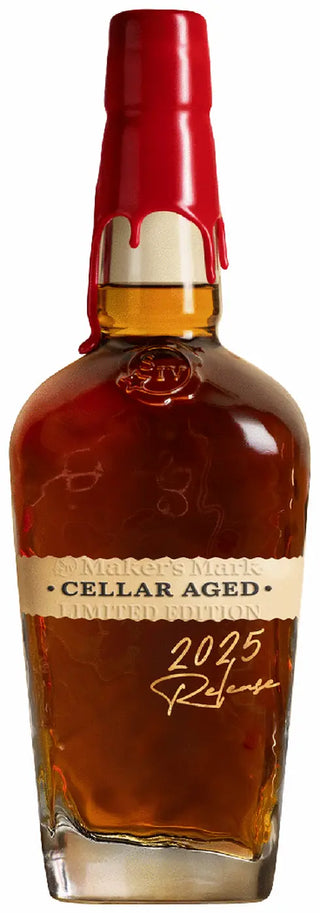 Maker’s Mark Cellar Aged 2025 Release – 56.45% ABV (112.9 Proof), 750 mL