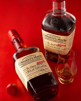 Lanzamiento de Maker's Mark Heart 2024 y 2025: Paquete para fiestas (2 x 750 ml)
